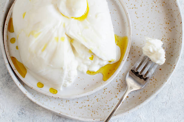 istock Italian cheese burrata 1175942647
