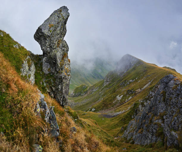 istock Panoramic landscape of high mountains 1175944202