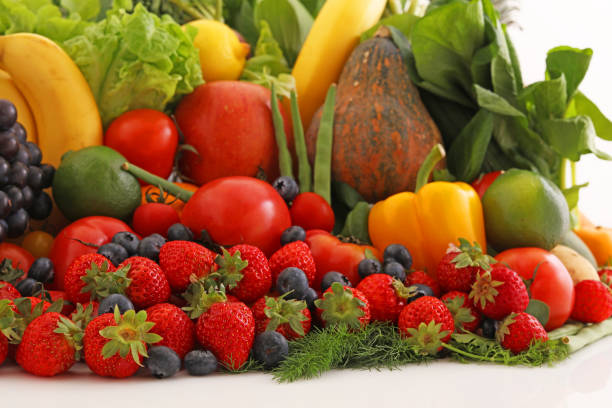 istock Fresh fruits and vegetables 1175944610