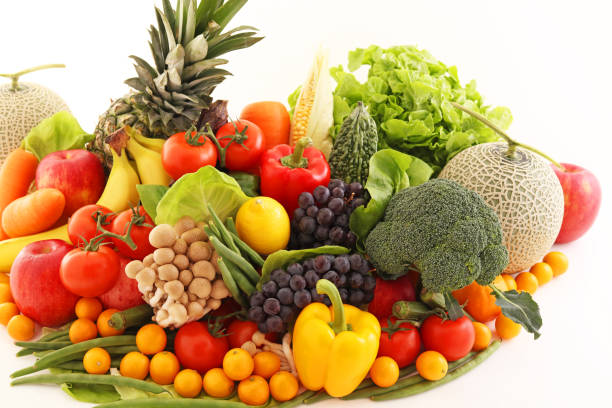 istock Fresh fruits and vegetables 1175946636