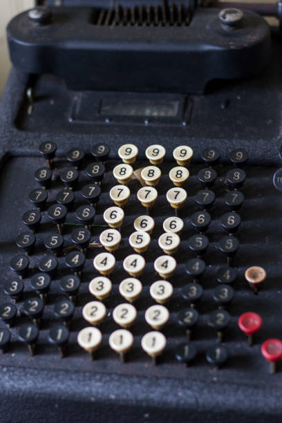 istock VINTAGE TOOLS CASH REGISTER 1175948517