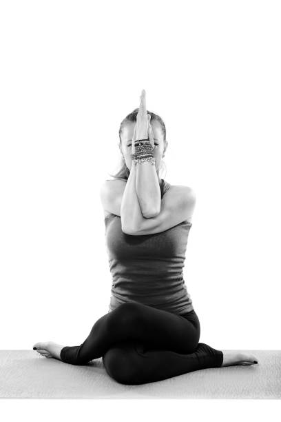 istock Woman yoga teacher 1175948955