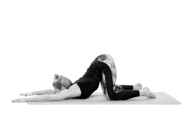 istock Woman yoga teacher 1175949613
