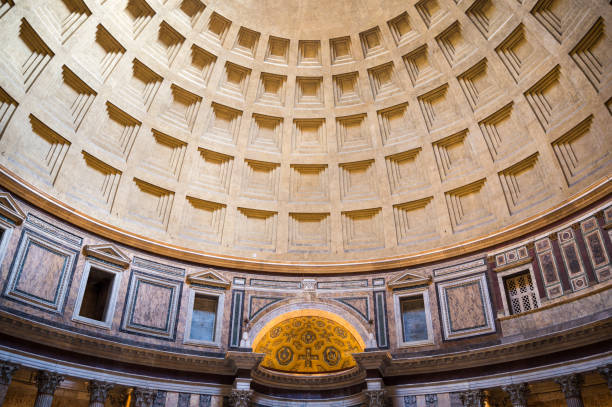 istock Pantheon roof, Rome, Italy 1175953378