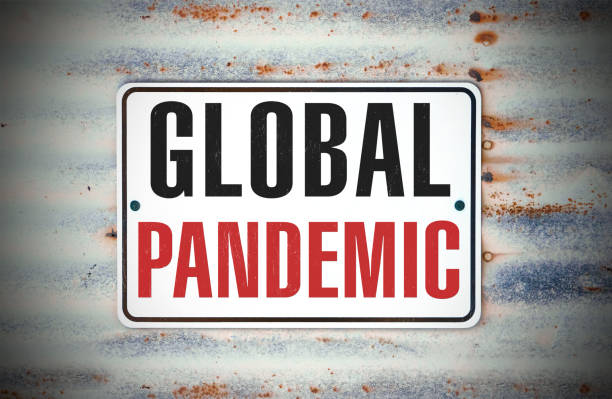 istock Global Pandemic Sign 1175957393