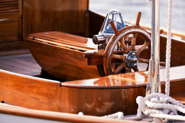 Keel and Compass. Color Image link here lightbox LIGURIA - ALL SEASON passenger ship stock pictures, royalty-free photos & images