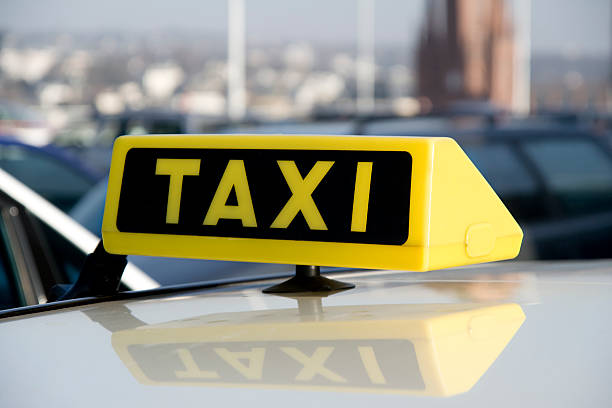 istock Taxi sign 117596237