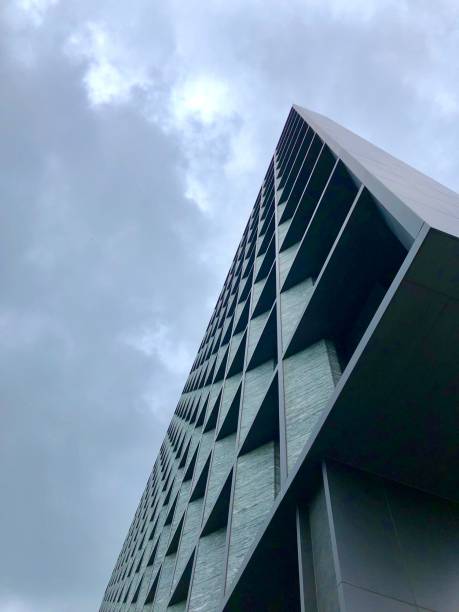 istock Modern office building in the cloudy day 1175963937