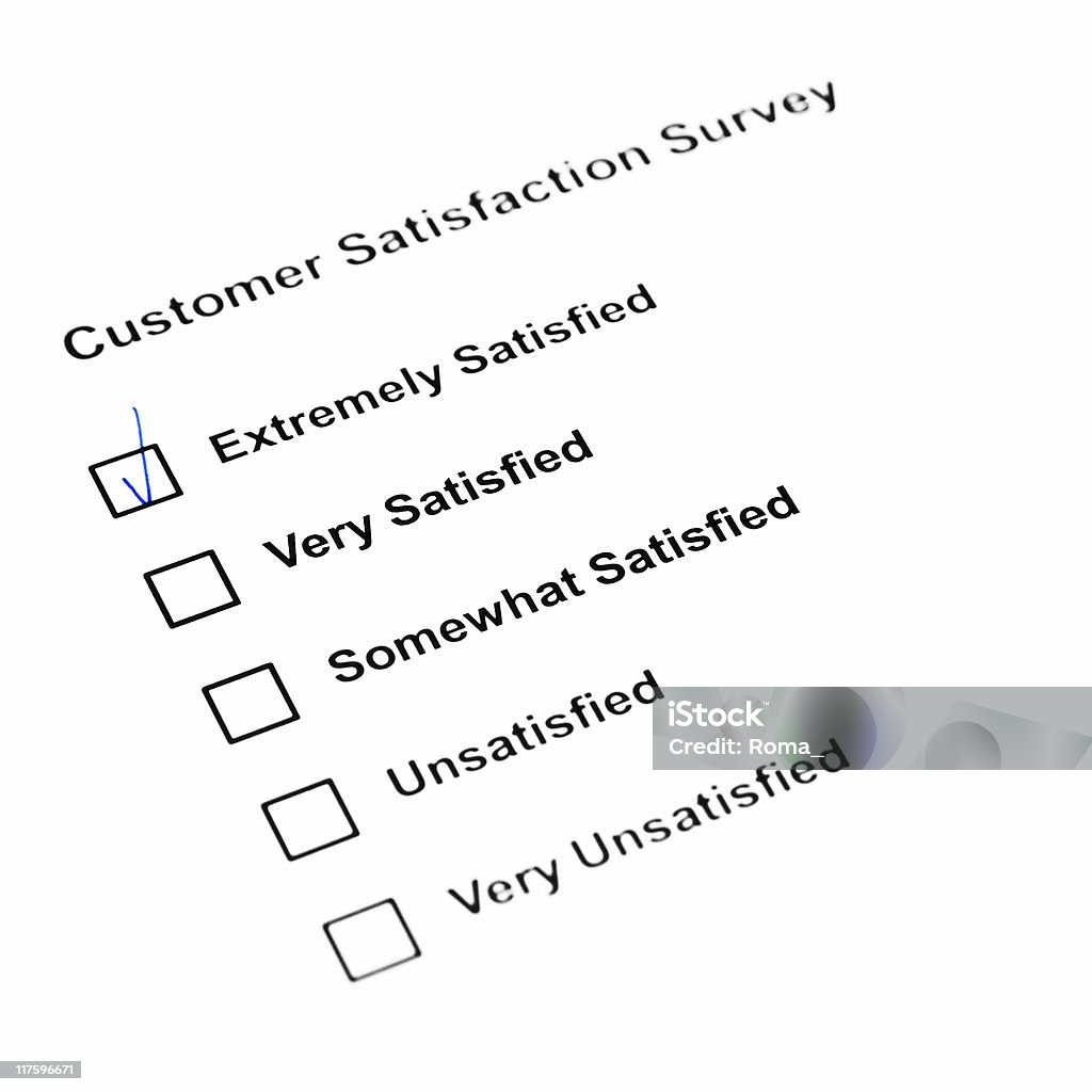 顧客満足度調査 - アンケートのロイヤリティフリーストックフォト