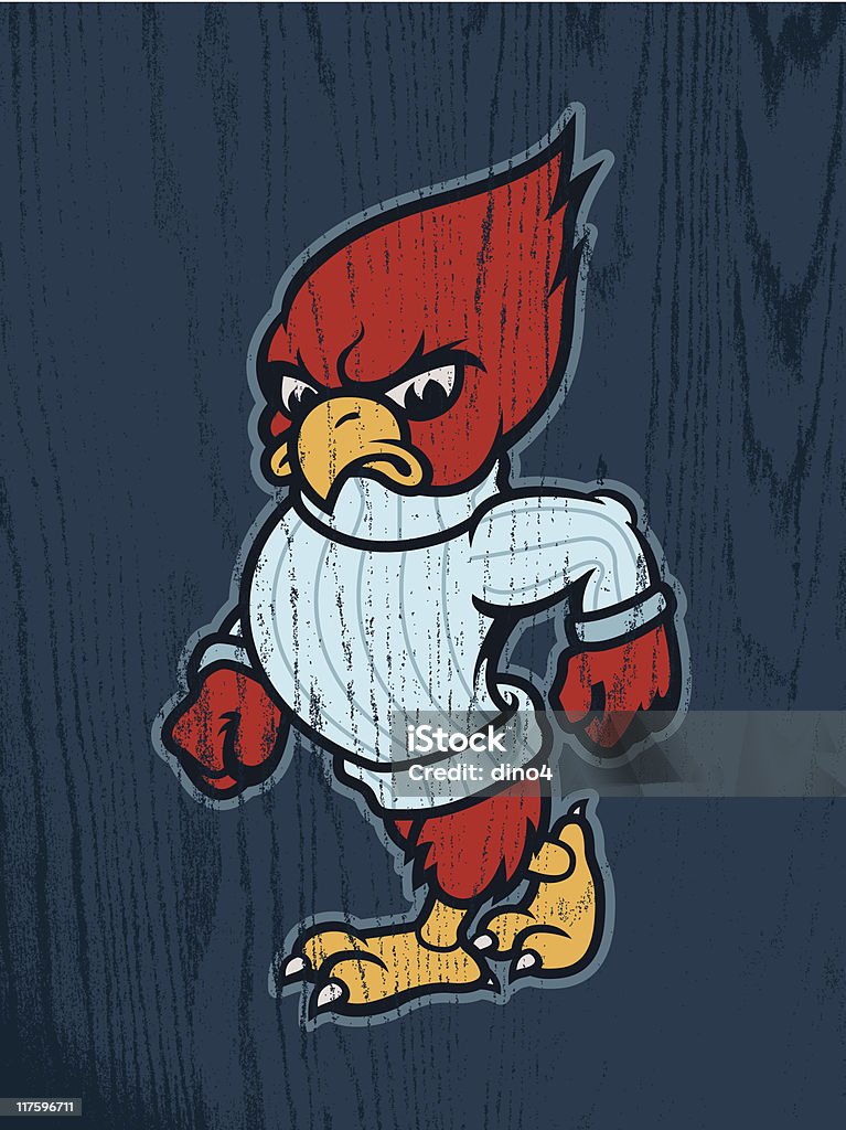 Carl Le Cardinal - clipart vectoriel de Cardinal - Oiseau libre de droits