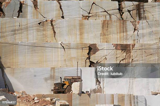 흰 대리석 Quarry 그리스 시리즈 건설 기계류에 대한 스톡 사진 및 기타 이미지 - 건설 기계류, 건설 산업, 공사장 인부
