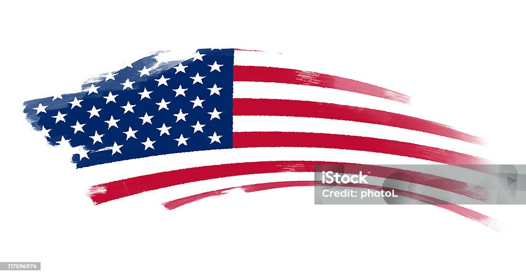 Stars and stripes.  American Flag Stock Photo