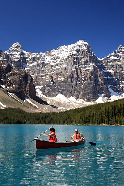 istock Kayakers, Canadian Rockies 117597068