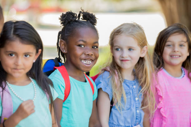 istock Diverse group of children smiling 1175975774