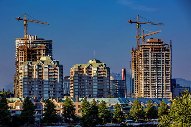istock Construction in  Downtown of New Westminster 1175980271