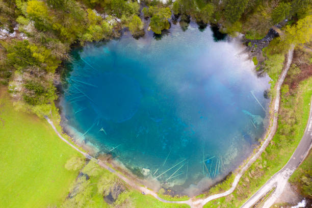 istock Christlessee near oberstdorf from above 1175980901