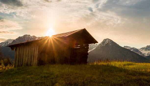 istock Mountain hut in Bavarian alps 1175981594