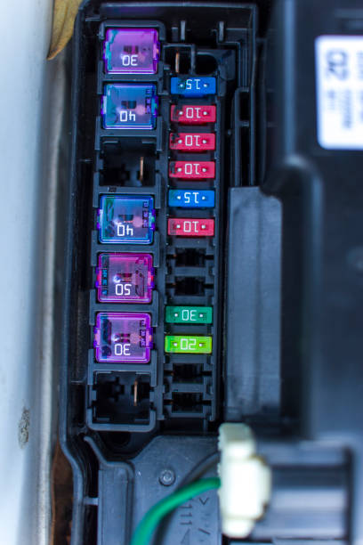 istock Fuse box for car, replacing the fuse 1175981884