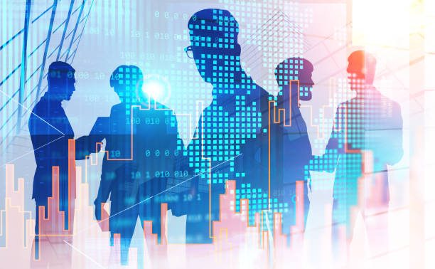 istock Businessmen working as team in city 1175985492