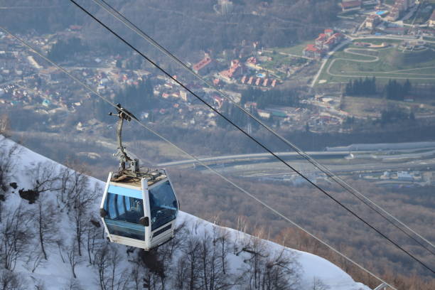 istock Ski-lift on ski resort 1176002520