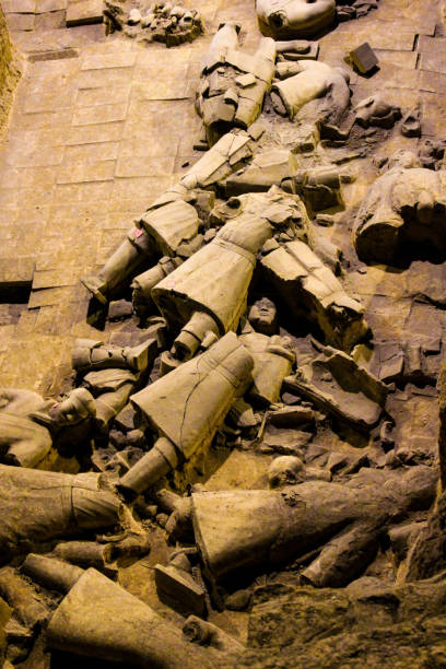 istock Broken Terra Cotta Warriors in Xian, China 1176009194