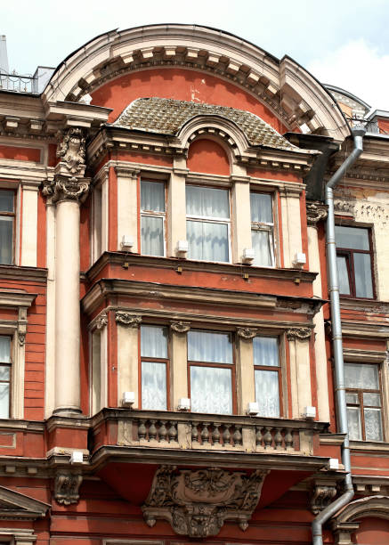 istock Facade of an old time building 1176014793
