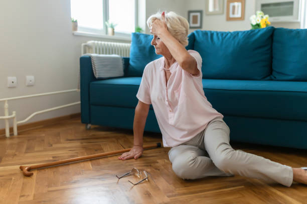 istock Senior Woman Falling 1176023592