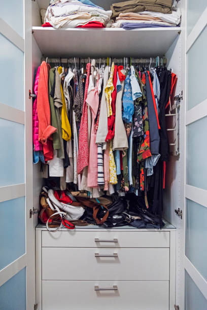 istock Wardrobe Full Of Clothes 1176032383