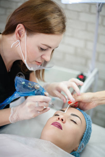 istock decorative cosmetology tattoo eyebrow microblading 1176032778