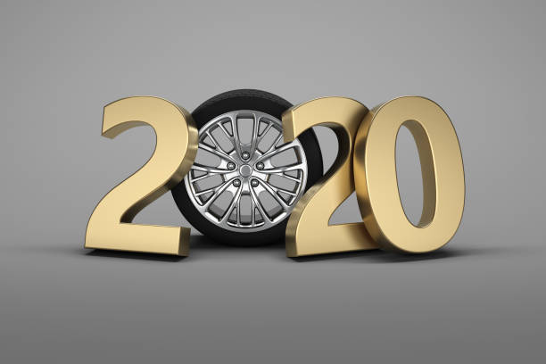 istock New Year 2020 with Wheel concept 1176052123