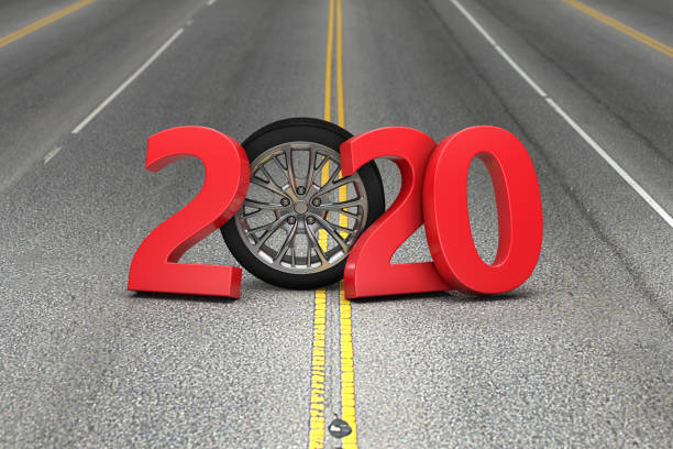 istock New Year 2020 with Wheel concept 1176052143