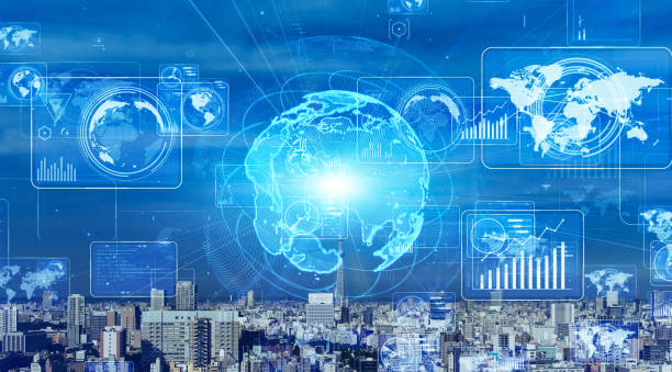 istock Smart city and communication network concept. 5G. LPWA (Low Power Wide Area). Wireless communication. 1176054553