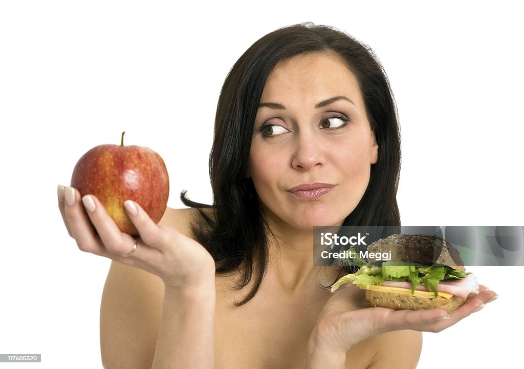 Woman Eating Burger  Adult Stock Photo