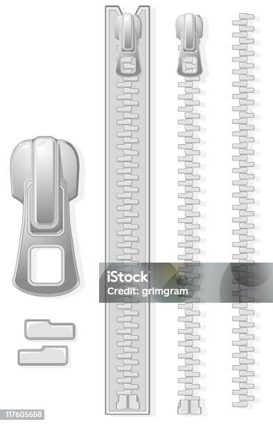 На Молнии И — стоковая векторная графика и другие изображения на тему Без людей - Без людей, Белый фон, Векторная графика