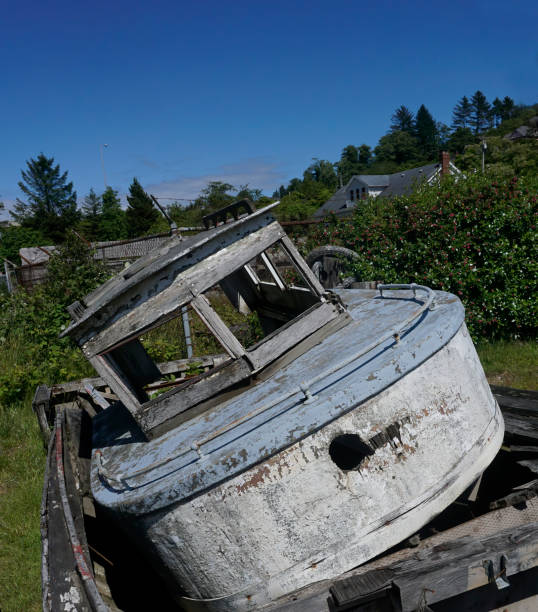 船の廃墟 - columbia oregon ストックフォトと画像