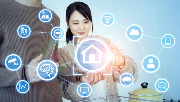 istock Smart house concept. Home automation. 1176067199