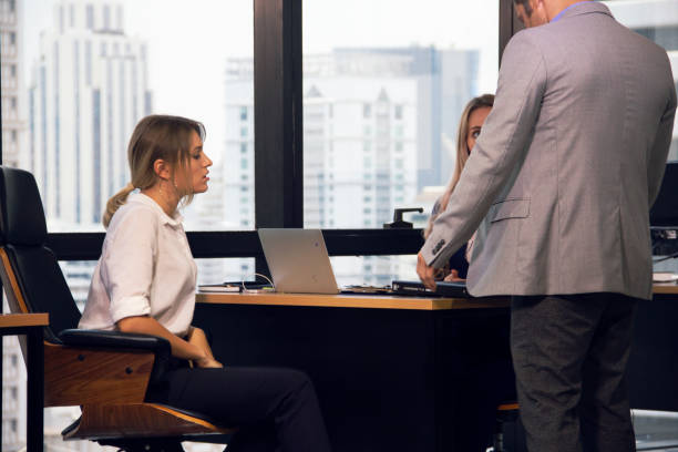 istock Business team meeting and discuss work in offices. 1176072591