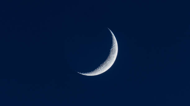 istock Isolated close up of the moon 1176077329