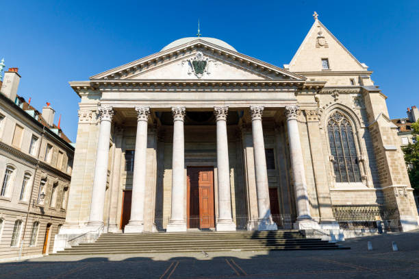 istock St. Pierre Cathedral in Geneva, Switzerland 1176079029