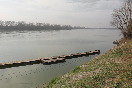 Po is the main river in Italy on the Padana Plain