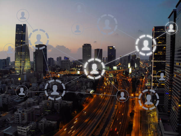 istock Social media marketing network communication 1176093533