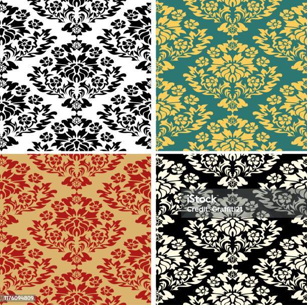 Royal Modern Pattern Background Royal Pattern Modern Abstract Backdrop Floral Exotic Vintage Decoration ...