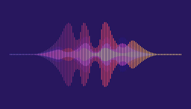 Sound waves. Motion sound wave abstract background. Sound waves. Motion sound wave abstract background. sound stock illustrations