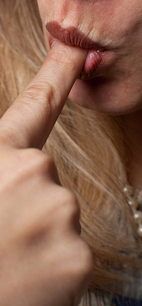 istock woman sucking finger 117610381