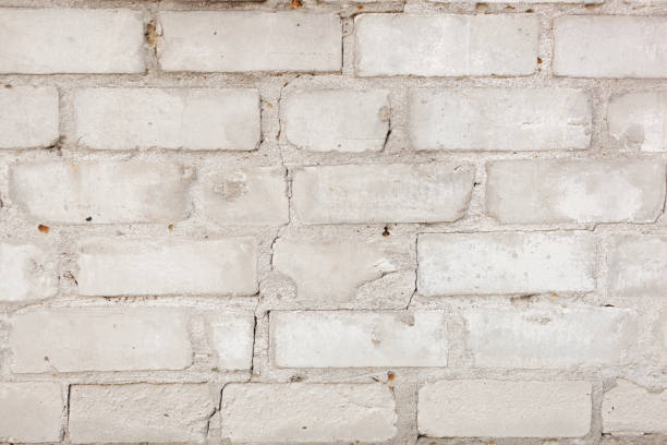 istock Texture, brick, wall, it can be used as a background . Brick texture with scratches and cracks 1176106821