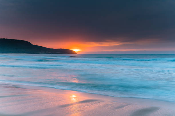 istock Beautiful Blues Sunrise Seascape 1176107446