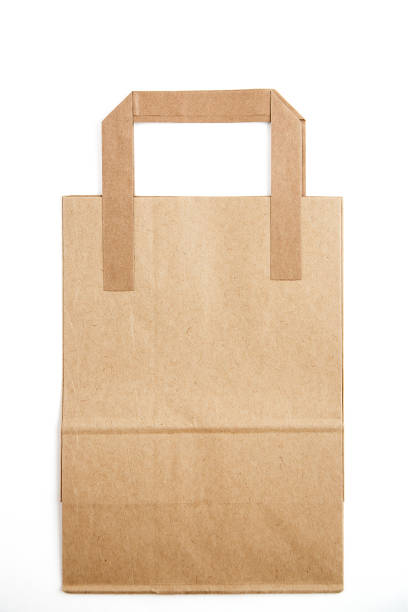 istock biodegradable environmentally friendly cardboard bag on white isolated background 1176113963