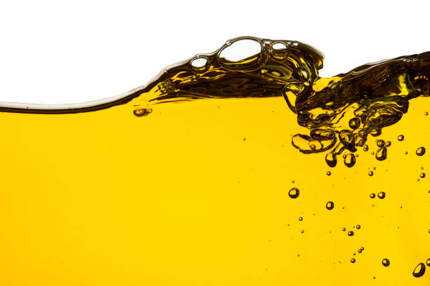 istock Oil car motor lubricant engine lube with bubble isolated on white background 1176115257
