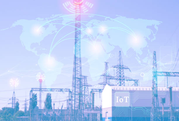 istock future technologies to achieve industry 4.0., the Internet of things for the interaction of industry in the world and economic development aimed at reducing costs and increasing productivity 1176125165