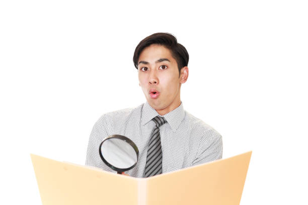 istock Surprised Asian businessman 1176125481